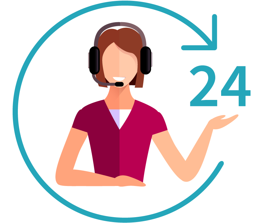 24/7 Round The Clock Webchat Support